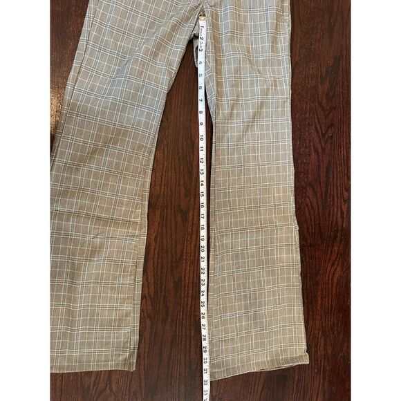 Y2K Bebop Low Rise Plaid Trouser Pant Sz 3 - Picture 7 of 9